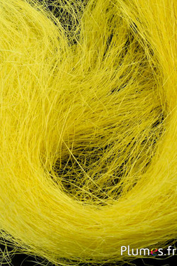 Sisalfasern - 50 g - leuchtgelb